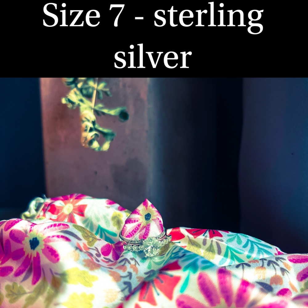 2/$35 Size 7 sterling silver ring